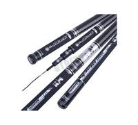 Caña de Pescar,Caña de Pescar Spinning Caña de Pescar telescópica 4,5 M/5, M/630 cm/7,2 M, caña for Estanque, Manual Fibra Dura súper Ligera(4.5M)