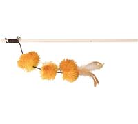 Caña de pescar con bolas de pompón 50 cm varias