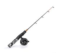 Caña de pescar de 57 cm con serie Heavy Power ideal para pescar con carrete BLB60 (C57-Fishing caña+carrete)