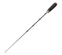 Caña de pescar de hielo, fibra de carbono, 50 cm de longitud, telescópica con clip para carrete, casting en lagos congelados, jigging en costas nevadas | Equipo de derivas invernales, excursiones de