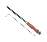 Caña de pescar estilo bolígrafo de microobjeto para espacios reducidos y pesca urbana, construcción de carbono ultraligera con distribución uniforme del estrés y curva suave (2.1)