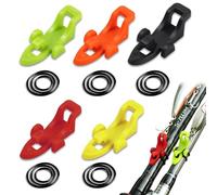 Caña De Pescar Gancho Guardián, 5 piezas plástico cebo rack, Señuelo De Pesca Cebo Titular Plástico, Soporte para Cebo De Pescado para Aparejos De Pesca, Accesorios Para Pesca