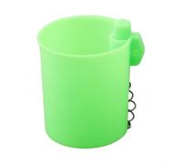Caña de pescar Pot Cup 47mm Anti-Spill Bait Feeder(Verde)