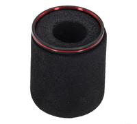 Caña de pescar Tapa trasera EVA Tapón 26mm Oro DIY (rojo)