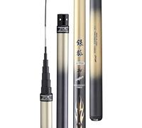 CañA De Pescar TelescóPica 1PC Carbon Long Carp Fishing Rods 7.2m 8m 9m 10m Stream Telescopic Hand Feeder Pole Travel Hand Rod para Pesca En Agua Dulce Y Mar(4.5 M)