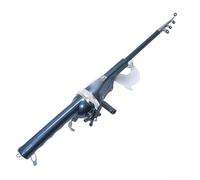 Caña de pescar telescópica apta para viajes con sistema de carrete suave, ligera e ideal para todos los lugares de pesca