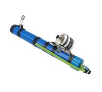 Caña de pescar telescópica - Caña de pescar compacta para pesca de curricán, surf en alta mar, mar adentro | Fibra de carbono con secciones, guías de línea suave, equipo de viaje portátil para uso en