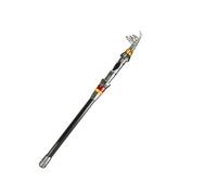 Caña de pescar telescópica, caña de pescar de carbono, ultraligera y ultra rígida para lanzamientos anchos, no es fácil de romper, fácil de transportar, adecuada para viajes y camping (1,8 m)