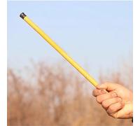 Caña de pescar telescópica de 40 cm, de fibra de vidrio para todos los entornos de pesca, disponible en múltiples longitudes que van desde 1,8 m hasta 4,5 m (2,1 m amarillo)