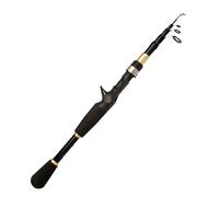 Caña De Pescar Telescópica: De Portátil, Cañas De Pescars Compacta, Equipo De Viaje, Diseño Resistente De Largo Alcance | Caña De Pescar Telescópica para Marido, Lanzamiento