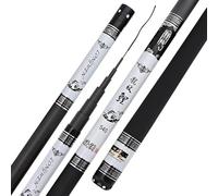 CañA De Pescar TelescóPica Long Wen Extra Long High Carbon Fiber Telescopic Power Hand Pole Fishing Rod 3.6M/3.9M/4.5M/5.4M/6.30M/7.2M/8M/9M/10M Stream Rod para Pesca En Agua Dulce Y Mar(4.5M)