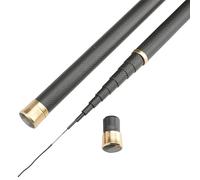 CañA De Pescar TelescóPica Super Light Hard Carbon Fiber Hand Pole Telescopic Fishing Rod 2.7M/3.6M/3.9M/4.5M/5.4M/6.30M/7.2M/8M/9M/10M Stream para Pesca En Agua Dulce Y Mar(10m)