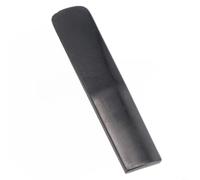 Caña de Saxofón de Resina Fuerza 2.5 para Alto Tenor Soprano y Clarinete, Duradera y a la Deformación, Ideal para Práctica Diaria, Tamaño 70x15.6mm(for Soprano Sax)