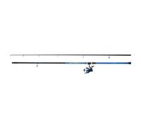Shakespeare Firebird Beachcaster Ruten und Rollen Combo Set Caña de Spinning, Unisex, Azul y Negro, 3.0m
