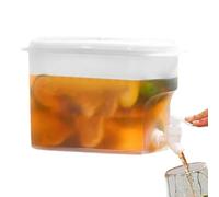 Caña fría con grifo - PP 11 x 25 x 16 cm 2,8 L | Refrigerator Water | Dispenser, Fruit Pitcher, Lemonada Beverage Jug, Iced Drink Storage Container | Home Party Use