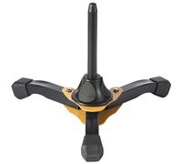 Caña Soporte Plegable Portátil Trípode Base Plegable Instrumento Eólico Portátil Base Trípode Compacto Clarinete Y Flauta