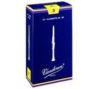 Vandoren Cañas para clarinete Sib CR102 Tradicional Fuerza 2 Caja de 10