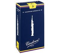 Vandoren Cañas para saxofón soprano Tradicional SR2025 Calibre 2 1/2 Caja 10