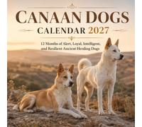 Canaan Dogs Calendar 2027: 12 Months of Alert, Loyal, Intelligent, and Resilient Ancient Herding Dogs