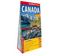 Canada 1/2.500.000 (carte grand format laminée) (Carte Laminée Routière et Touristique Comfort! Map)