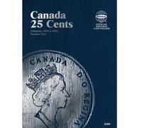Canada 25 Cents Collection 1990 to 2000 Number Four (Official Whitman Coin Folder)