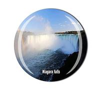 Canadá 3D Niagara Falls Imán de nevera recuerdo de cristal de cristal imán de viaje colección de recuerdos regalo decoración del hogar de la cocina