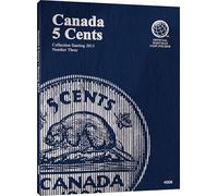 Canada 5 Cents Collection Starting 2013 Number Three: Official Whitman Coin Folder (Whitman Official Coin Folders)
