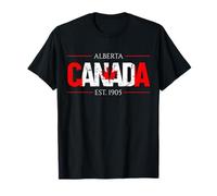 Canadá Alberta Orgullo Canadiense Camiseta