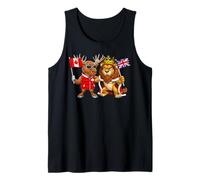Canadá Bandera Británica Reino Unido Gran Bretaña Herencia Camiseta sin Mangas