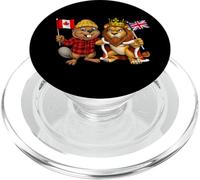 Canadá Bandera Británica Reino Unido Gran Bretaña Herencia PopSockets PopGrip para MagSafe