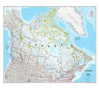 Canada Classic Map [Tubed]: Reference Maps (National Geographic Reference Map)