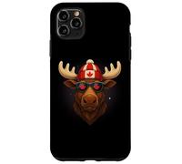 Canada Day Canadian Flag Maple Leaf Moose Sunglasses Carcasa para iPhone 11 Pro MAX