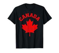 Canadá EST 1867 Maple Leaf Vintage Bandera de Canadá Amor Camiseta