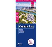 Canadá este, mapa impermeable de carreteras. Escala 1:1.900.000 impermeable. Reise Know-How.: reiß- und wasserfest (world mapping project) (Canada East (1:1.900.000))