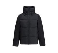 Canada Goose - Chaqueta Acolchada Negra de Nylon con Capucha - Jackets - Hombre - Negro - L -