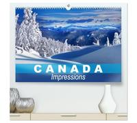 Canada Impressions (High Quality Premium Wall Calendar 2026 DIN A2 landscape),CALVENDO 12 Month Wall Calendar: The second largest country in the world