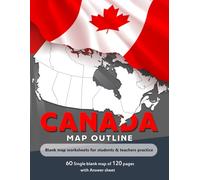 Canada Map Outlines | Blank map worksheets for students and teachers practice: Canada Map to Conduct Exam in Classroom Or Home Study