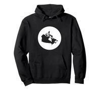 Canada Mapa Canadiense Sudadera con Capucha