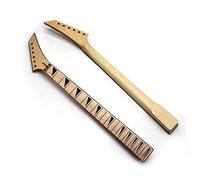 Canada Maple 6 Cuerdas Cuello De Guitarra Eléctrica Cuello De Guitarra De Madera Mate 24 Trastes Ancho De Tacón De 56.8 Mm Con Varilla De Confianza Repuesto de cuello de guitarra (Color : 01)