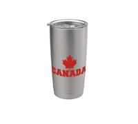 Canadá Maple Leaf Canadian Roots Canada Pride Vaso térmico de acero inoxidable de doble pared