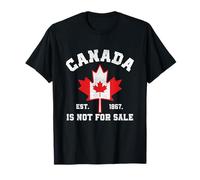 Canadá no está a la Venta EST. 1867 Orgulloso Canadiense Camiseta