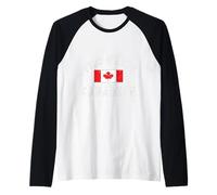 Canadá no está a la venta Fier d'être Canadien Camiseta Manga Raglan
