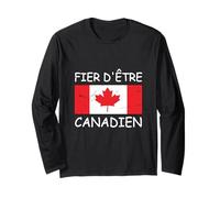 Canadá no está a la venta Fier d'être Canadien Manga Larga