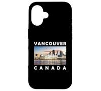 Canadá Vancouver City Skyline Puerto de Vancouver Carcasa para iPhone 16