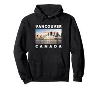 Canadá Vancouver City Skyline Puerto de Vancouver Sudadera con Capucha