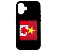 Canadá Vietnam Media Bandera Historia Vietnamita Canadiense Carcasa para iPhone 16