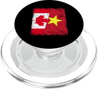 Canadá Vietnam Media Bandera Historia Vietnamita Canadiense PopSockets PopGrip para MagSafe