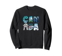 Canada Winter Wonderland Word Art - Deportes de Invierno y Nieve Sudadera