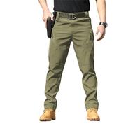 Canadaify - Pantalones tácticos impermeables, duraderos, antidesgarros, para senderismo, para hombre, ligeros, resistentes al agua, pantalones cargo, Color-i, 4XL
