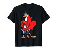 Canadian Goose Mountie Hockey Maple Leaf Canadá Camiseta